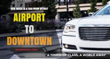 Exploring Detroit: Taxi Fare Guide from Airport to Downtown