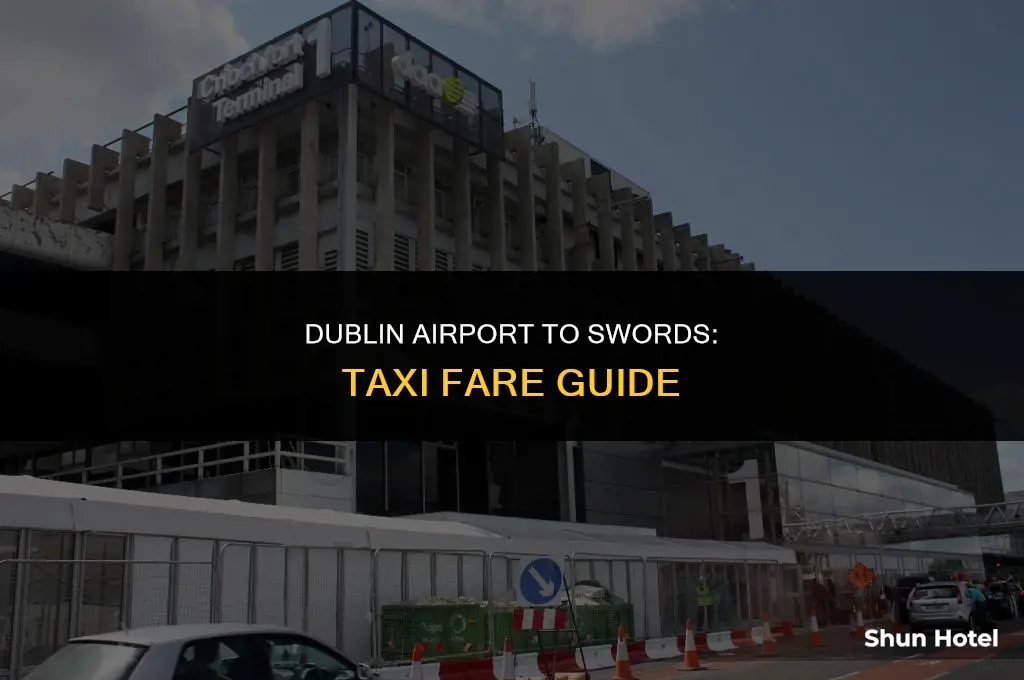 how much is a taxi from dublin airport to swords