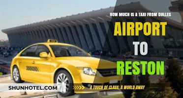 Dulles to Reston Taxi Fare: Your Complete Guide