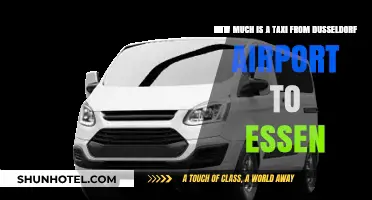 Dusseldorf Airport to Essen: Taxi Fare Guide