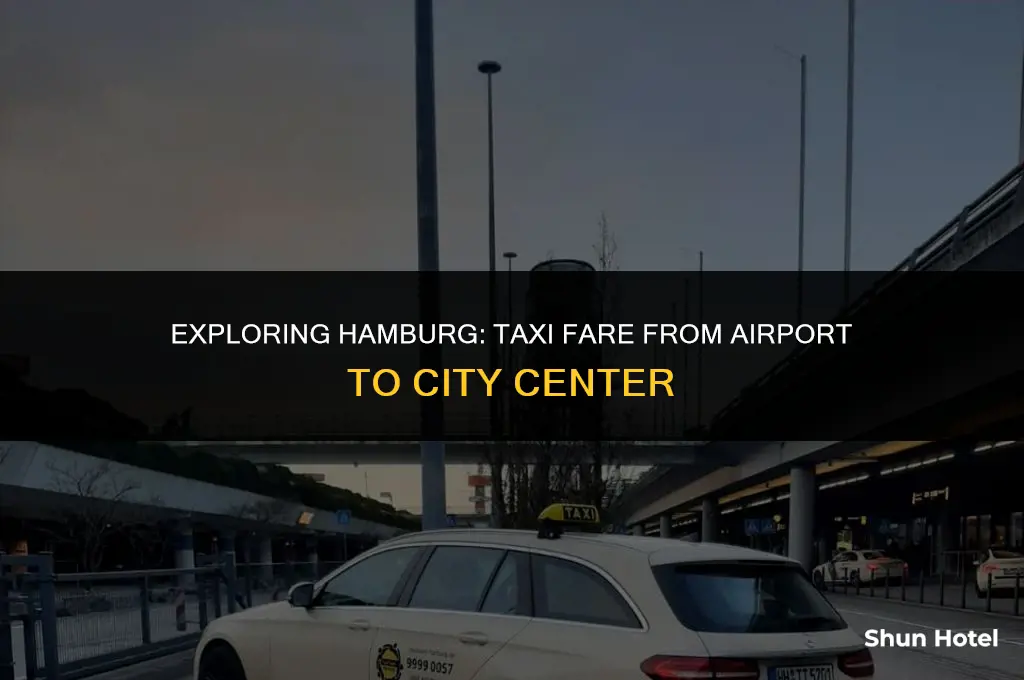 how much is a taxi from hamburg airport to city