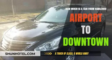 Exploring Hangzhou: Taxi Fare from Airport to Downtown Revealed