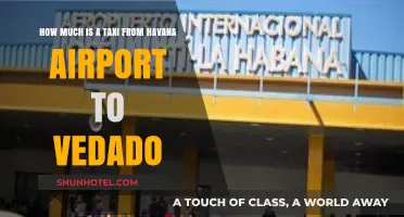 Exploring Havana: Taxi Fare from Airport to Vedado