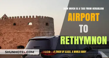 Exploring Crete: Taxi Fare from Heraklion Airport to Rethymnon