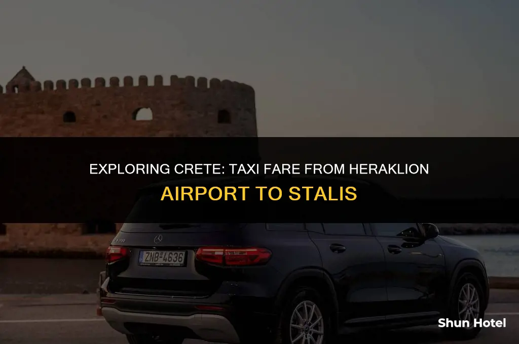 how much is a taxi from heraklion airport to stalis