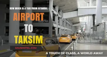 Istanbul Airport to Taksim: Taxi Fare Guide