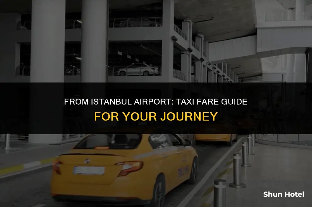 how much is a taxi from istanbul airport