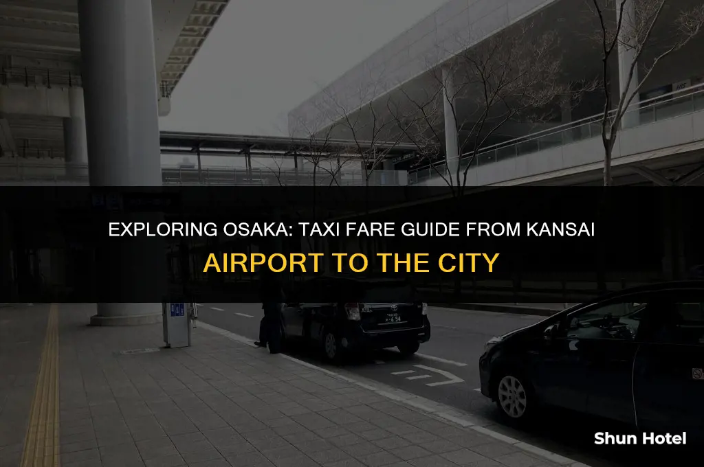 how much is a taxi from kansai airport to osaka