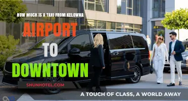 Exploring Kelowna: Taxi Fare from Airport to Downtown Revealed