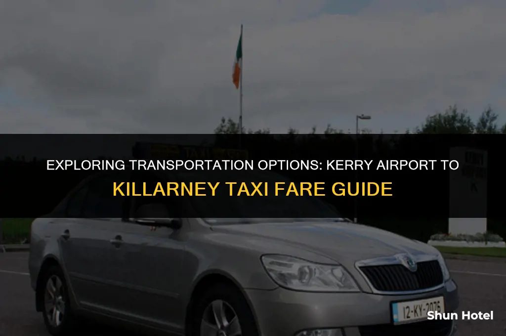 how much is a taxi from kerry airport to killarney