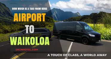 Kona Airport to Waikoloa: Taxi Fare and Travel Insights
