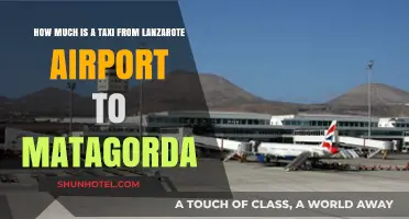 Lanzarote Airport to Matagorda: Taxi Fare Guide