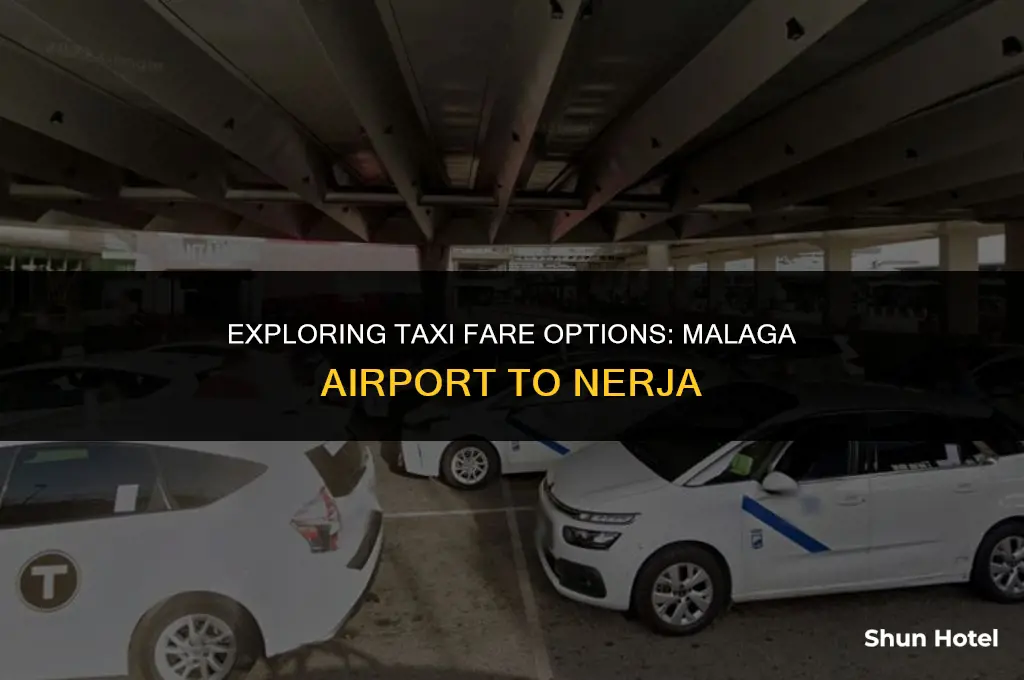 how much is a taxi from malaga airport to nerja