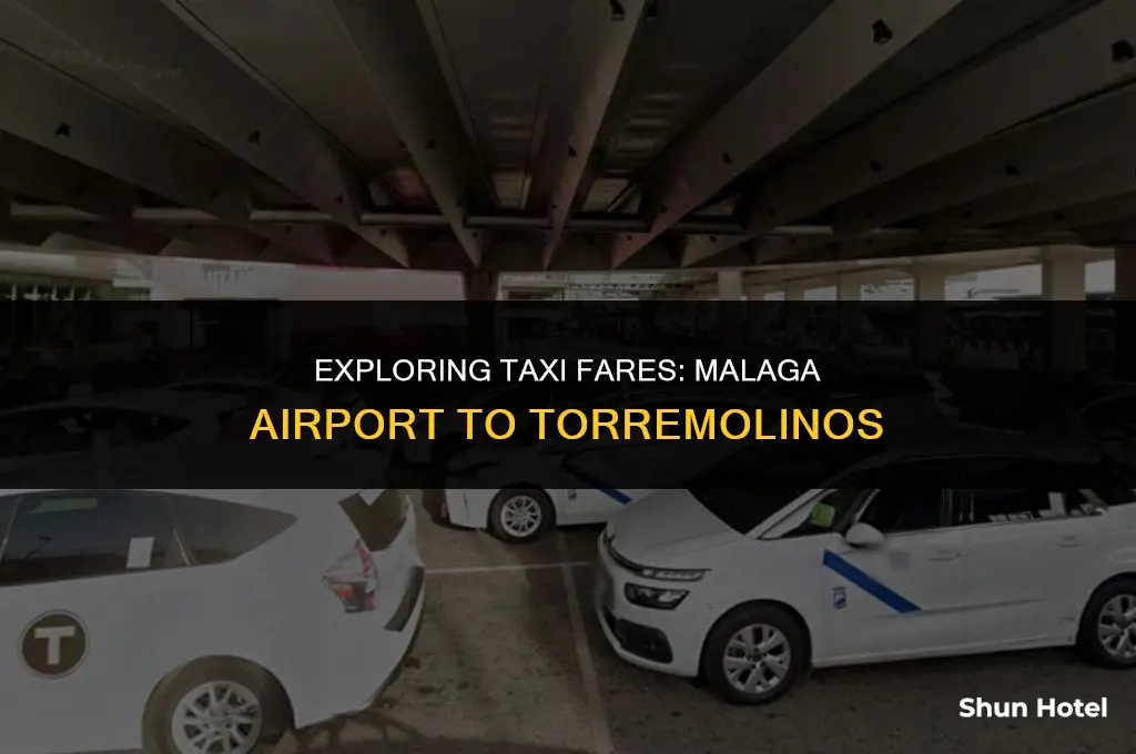 how much is a taxi from malaga airport to torremolinos