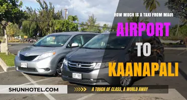 Maui Airport to Kaanapali: Taxi Fare Guide for Travelers