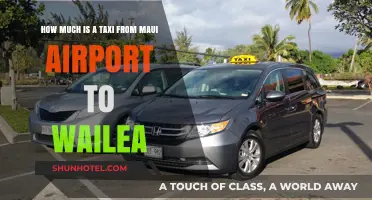 Maui Airport to Wailea: Taxi Fare Guide for Your Journey