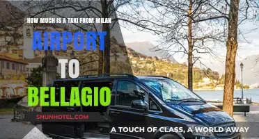 Milan Airport to Bellagio: Taxi Fare and Travel Guide