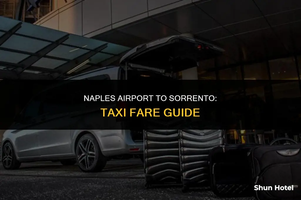 how much is a taxi from naples airport to sorrento