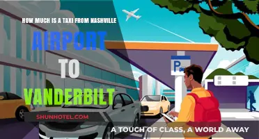 Exploring Nashville: Taxi Fare from Airport to Vanderbilt