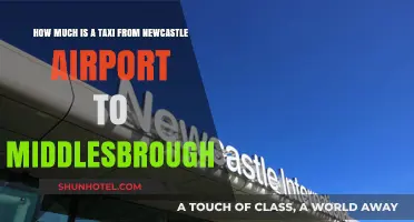 Newcastle Airport to Middlesbrough: Taxi Fare Guide