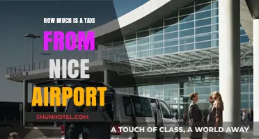 From Nice Airport: Taxi Fare Guide for Your Journey