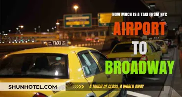 From JFK to the Great White Way: Your Taxi Fare Guide