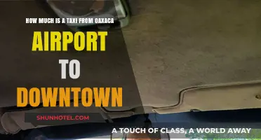 Exploring Oaxaca: Taxi Fare from Airport to Downtown