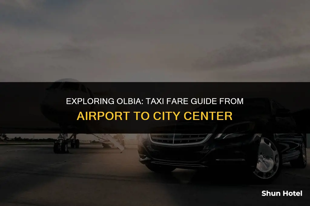 how much is a taxi from olbia airport to olbia