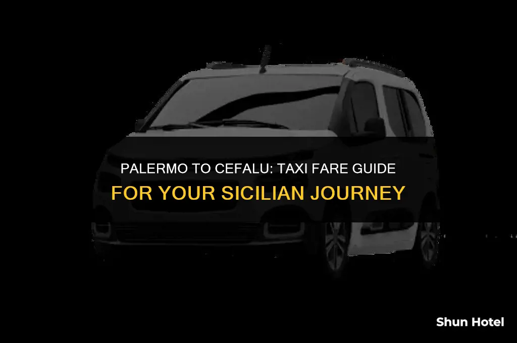 how much is a taxi from palermo airport to cefalu