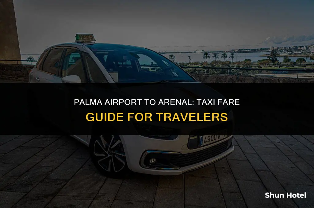 how much is a taxi from palma airport to arenal