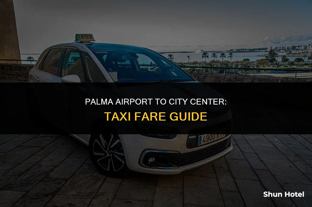 how much is a taxi from palma airport to palma