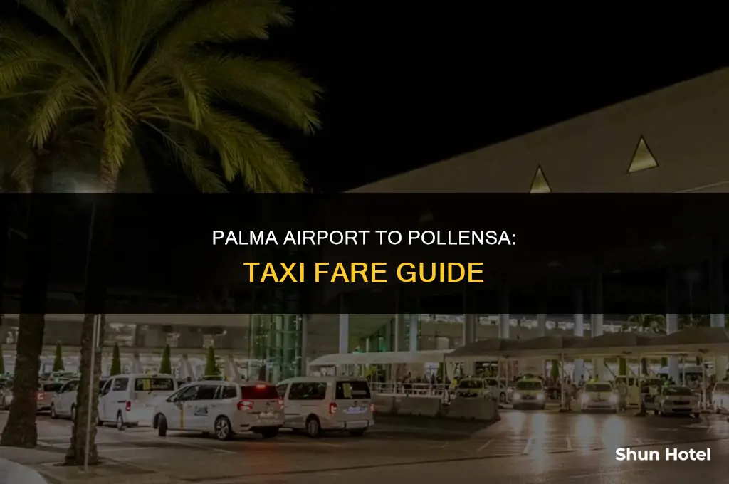 how much is a taxi from palma airport to pollensa
