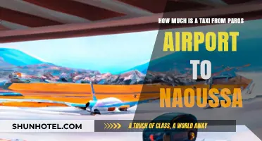Exploring Paros: Taxi Fare from Airport to Naoussa