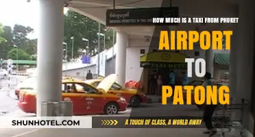 Phuket Airport to Patong: Taxi Fare Guide for Travelers