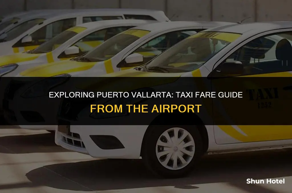 how much is a taxi from puerto vallarta airport