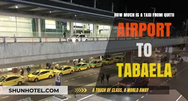 Quito Airport to Tababela: Taxi Fare Guide for Travelers