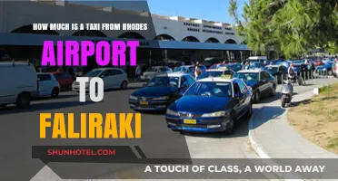 Rhodes Airport to Faliraki: Taxi Fare Guide