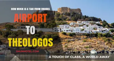 Rhodes Airport to Theologos: Taxi Fare Guide