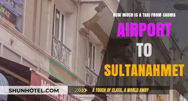 Exploring Istanbul: Taxi Fare from Sabiha Airport to Sultanahmet