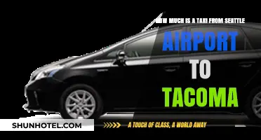 Seattle Airport to Tacoma: Taxi Fare Guide