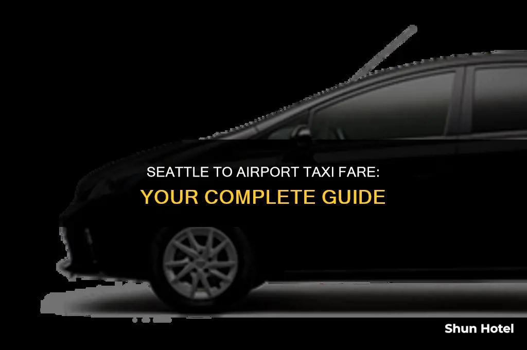 how much is a taxi from seattle to airport