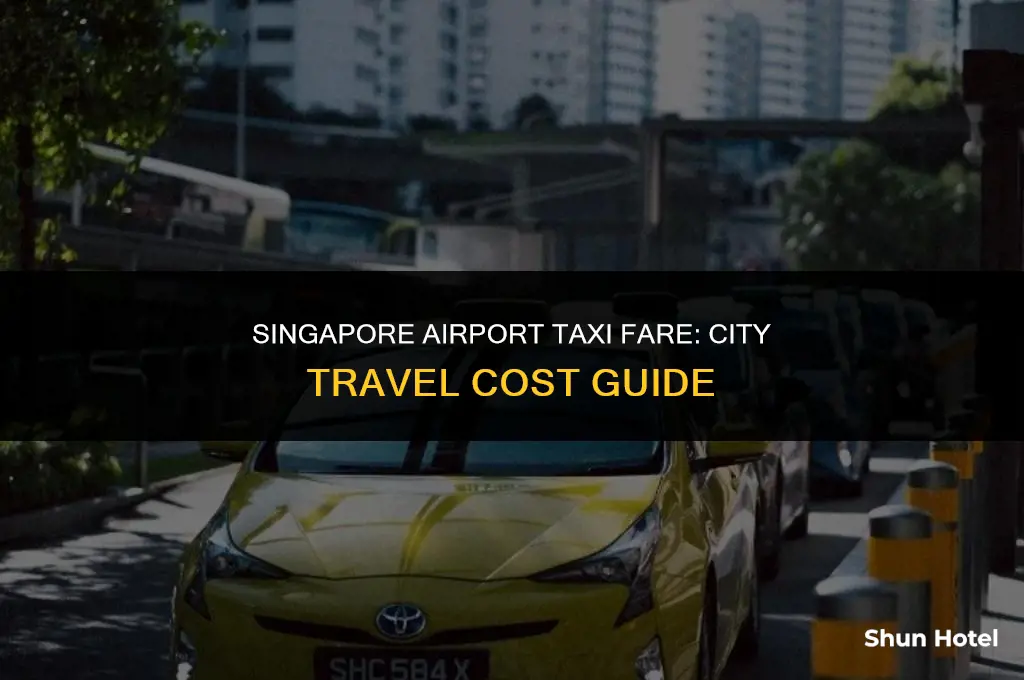how much is a taxi from singapore airport to city