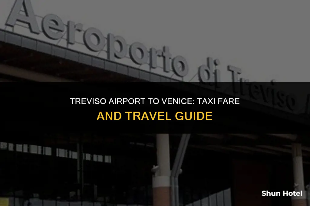 how much is a taxi from treviso airport to venice