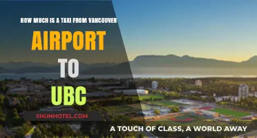 Vancouver Airport to UBC: Taxi Fare Guide