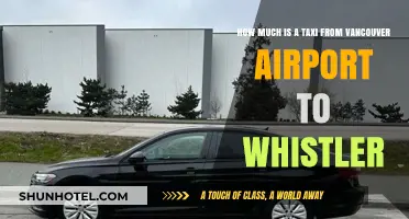 Vancouver Airport to Whistler: Taxi Fare Guide