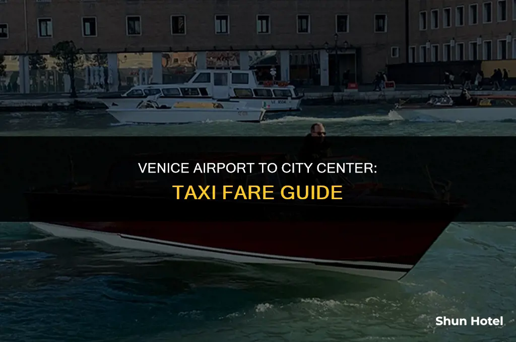 how much is a taxi from venice airport to venice