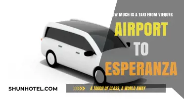 Vieques Taxi Guide: Airport to Esperanza Fare Breakdown