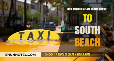 Miami Airport to South Beach Taxi Fare: Your Complete Guide