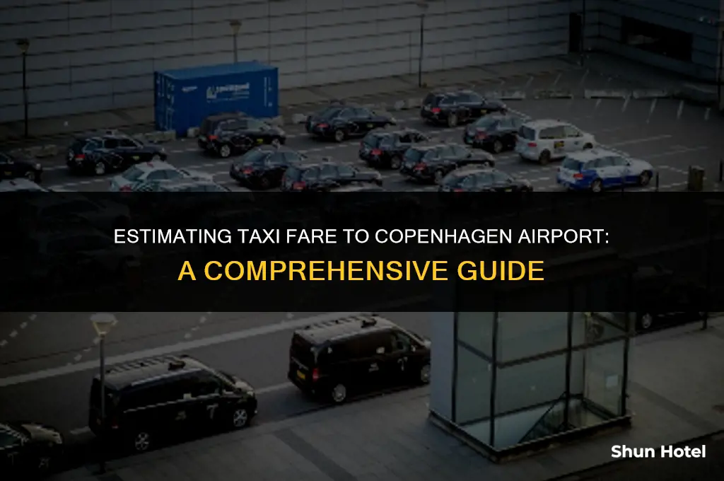 how much is a taxi to copenhagen airport