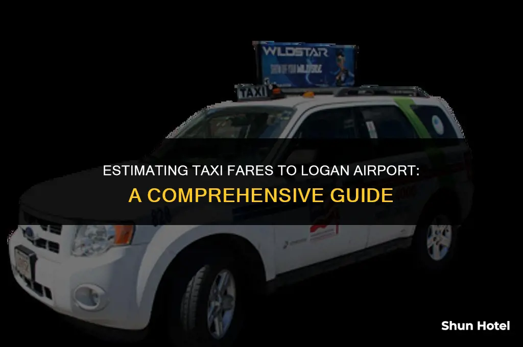 how much is a taxi to logan airport